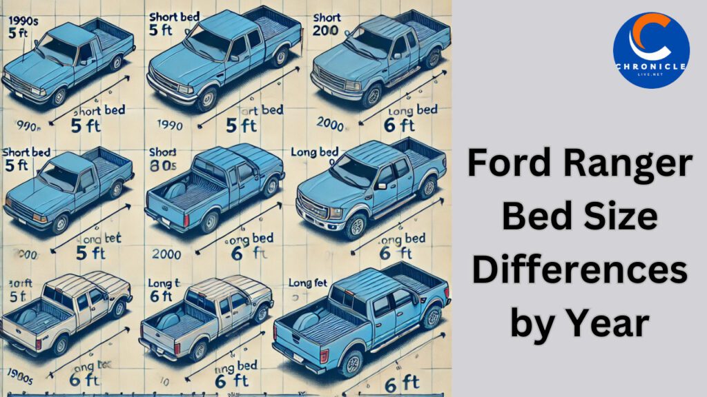 Ford Ranger Bed Size Differences by Year