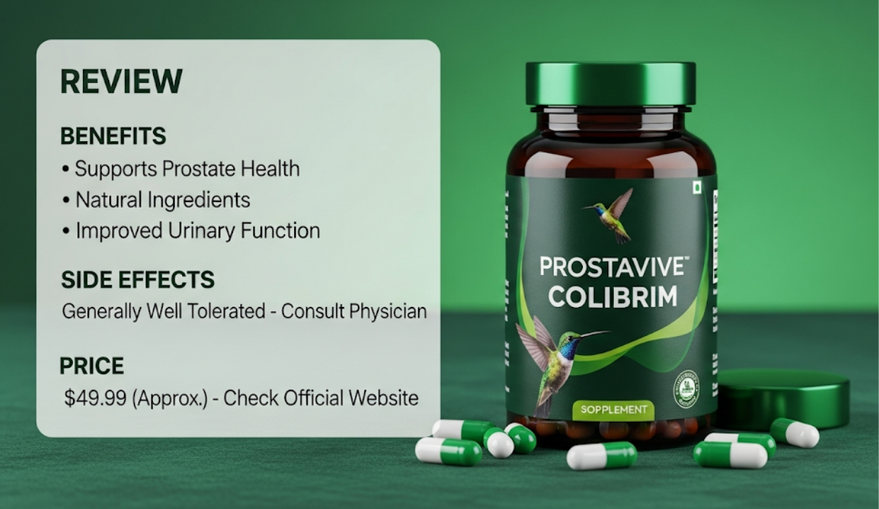Prostavive Colibrim Review: Benefits, Side Effects & Price