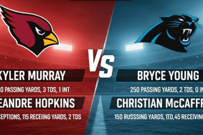 Arizona Cardinals vs Carolina Panthers Player Stats Analysis